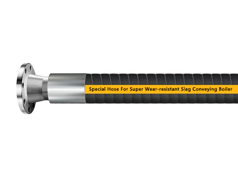 Special wear-resistant hose for super wear-resistant steelmaking